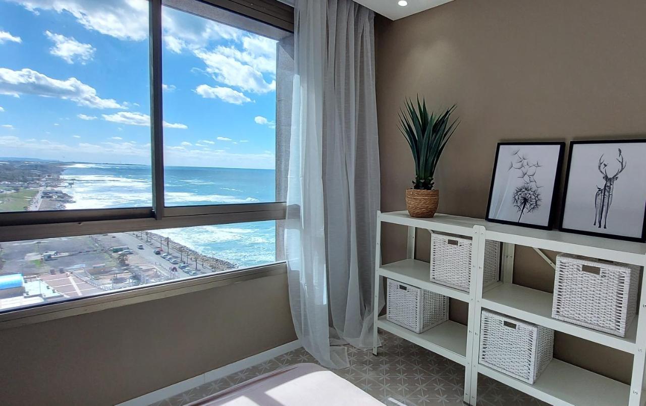 Haifa Almog Tower- "Blue Reef" Suite On The Sea Exterior foto