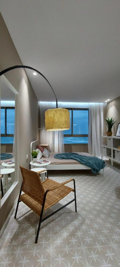 Haifa Almog Tower- "Blue Reef" Suite On The Sea Exterior foto