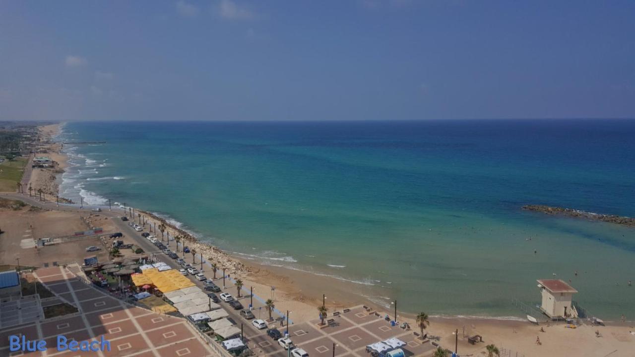 Haifa Almog Tower- "Blue Reef" Suite On The Sea Exterior foto