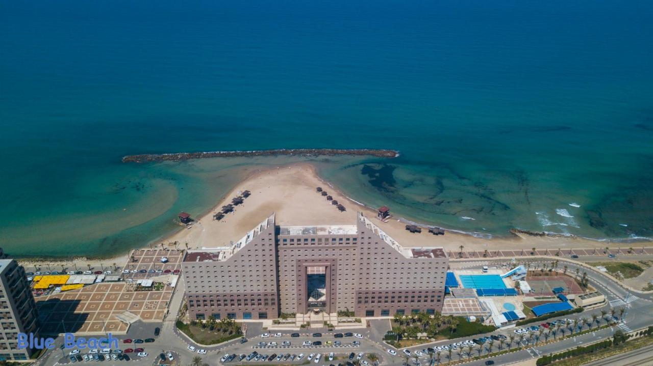 Haifa Almog Tower- "Blue Reef" Suite On The Sea Exterior foto